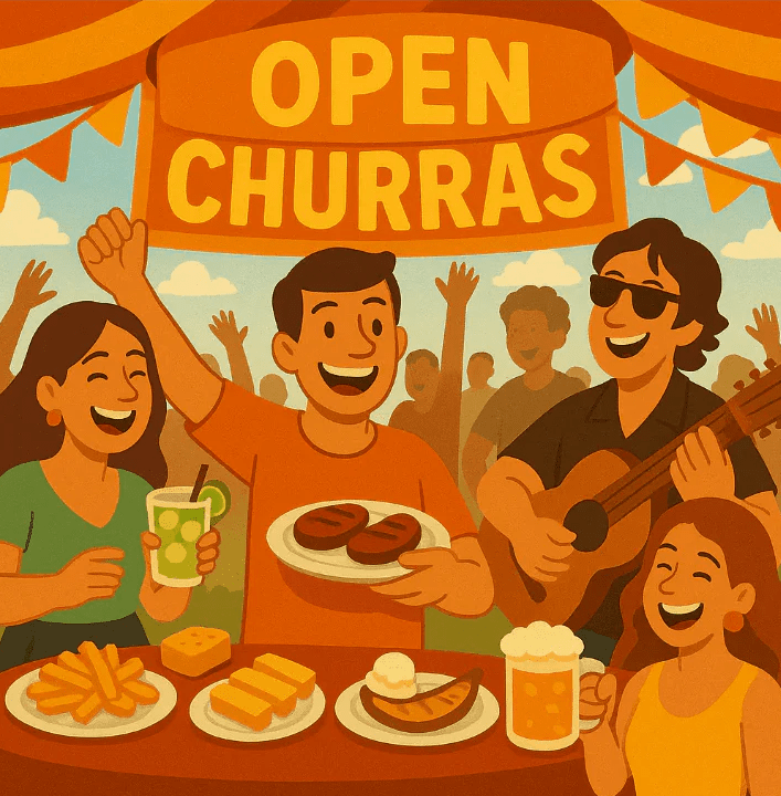 27 Setembro 🔥 Festival Open Churras - Sábado - 11:30 às 16:30 horas 🔥 Event Event