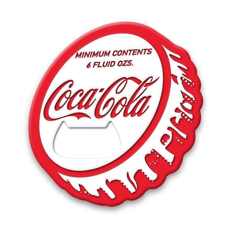 Abridor de Garrafas Magnético Coca-Cola Bottle Cap Vermelho | Churras