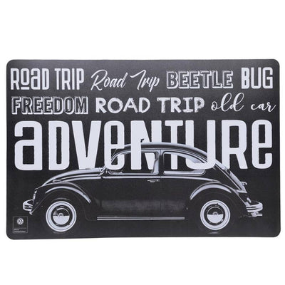 Jogo Americano VW Beetle Adventure Preto | Churras