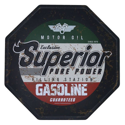 Placa Decorativa Superior Gasoline | Churras